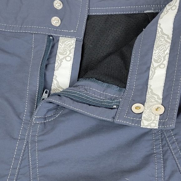 Sahalie Navy Blue Transport Pickleball Outdoor Active Flare Skirt/Skort Sz 14 - Picture 5 of 12